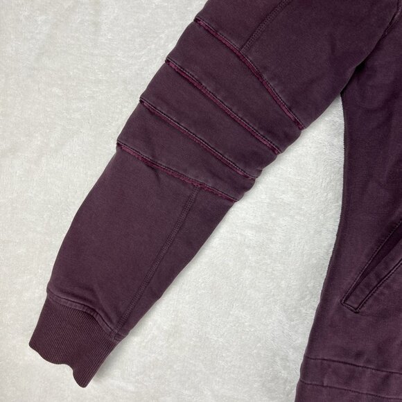 Lululemon Mogul Women's Track Jacket Purple Full Zip Womens Size Small* - Picture 5 of 11